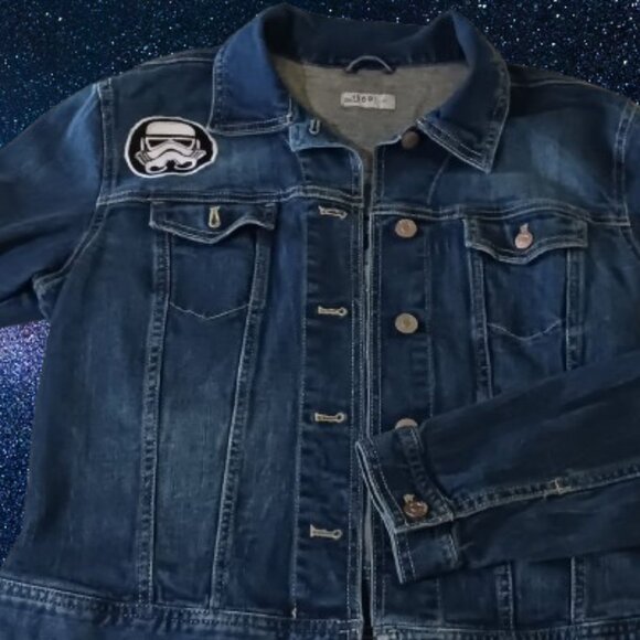 Star Wars Jean Jacket Size M - Picture 1 of 13